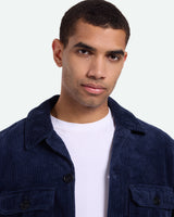 minimum male Kaison 9133 Overshirt Overshirt 687 Navy Blazer