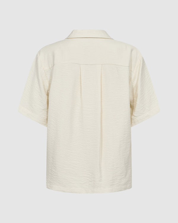 minimum female Karenlouise 3077 Short Sleeved Shirt 0608 Coco Milk