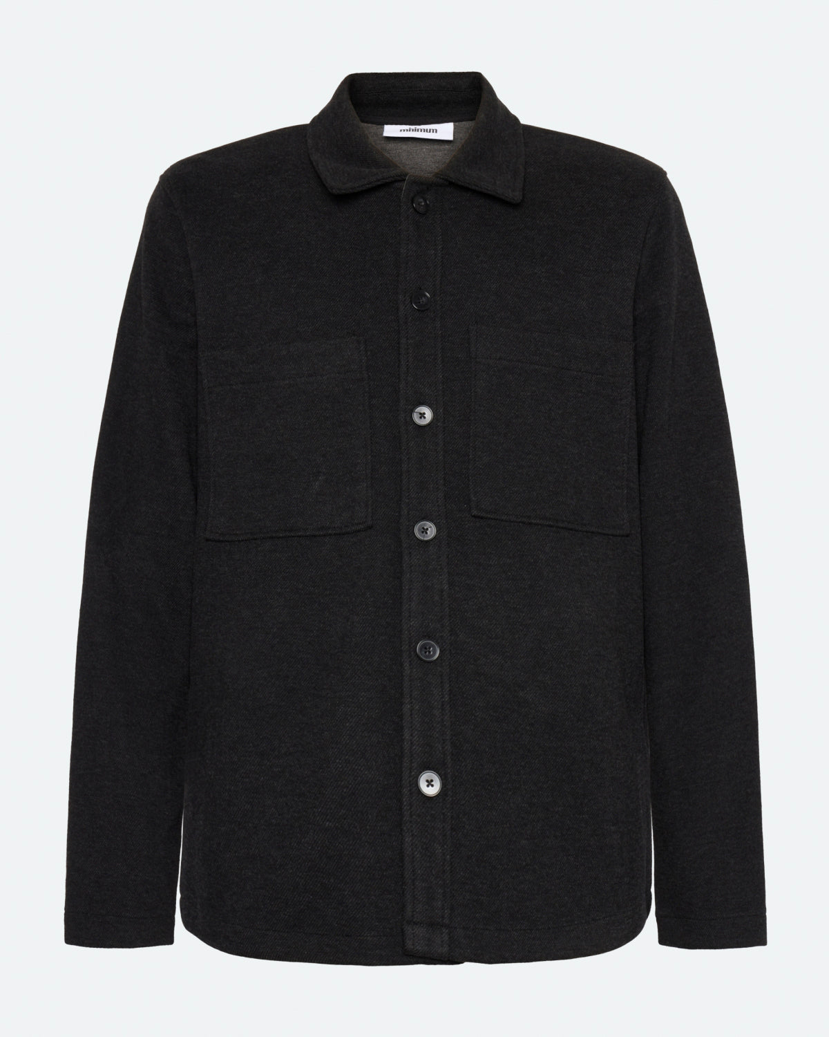minimum male Kaylor 3913 Sweat Long Sleeved Shirt 0203 Gray Pinstripe