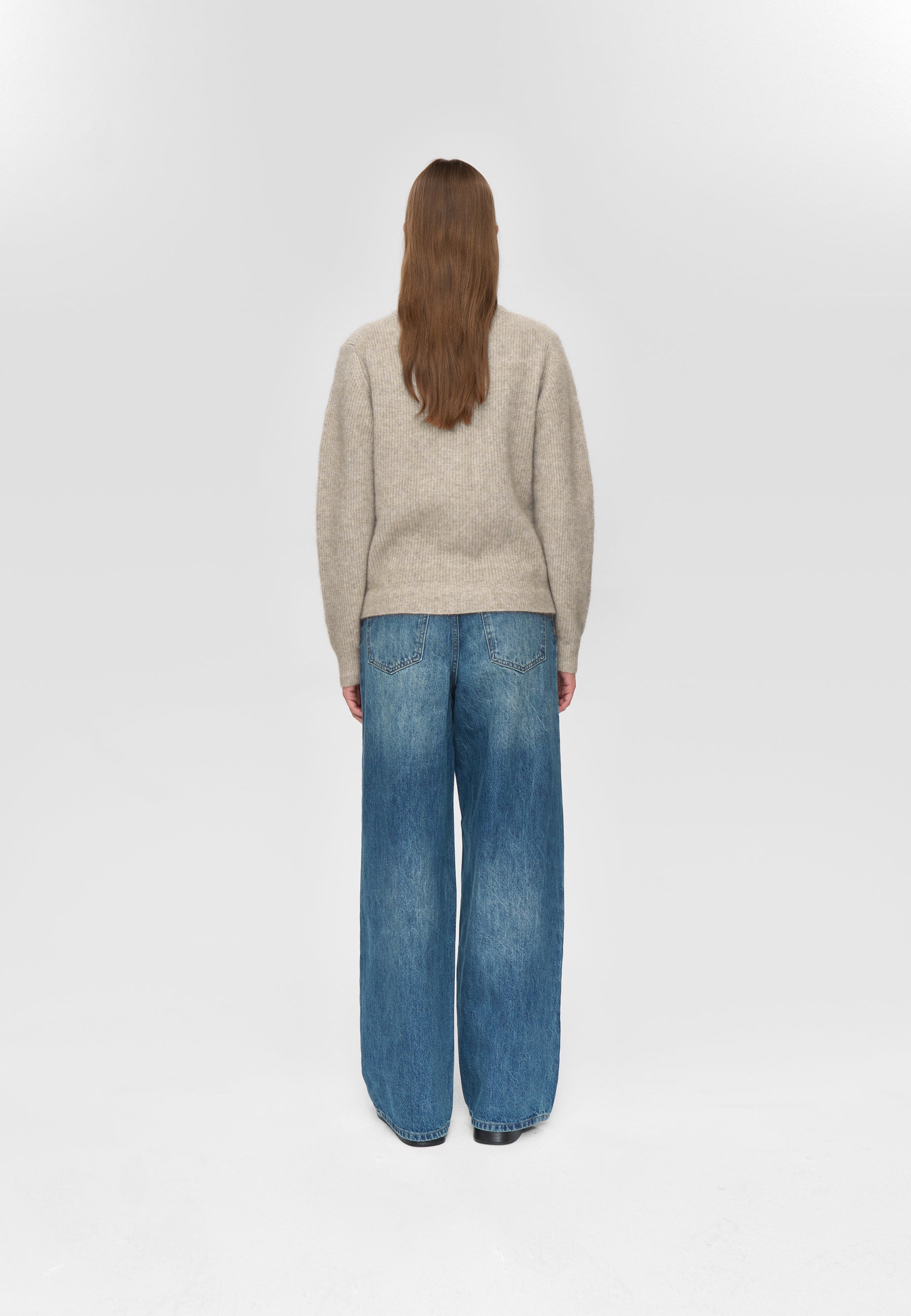 minimum female Kora cardigan 9965 Cardigan 058 Warm Sand