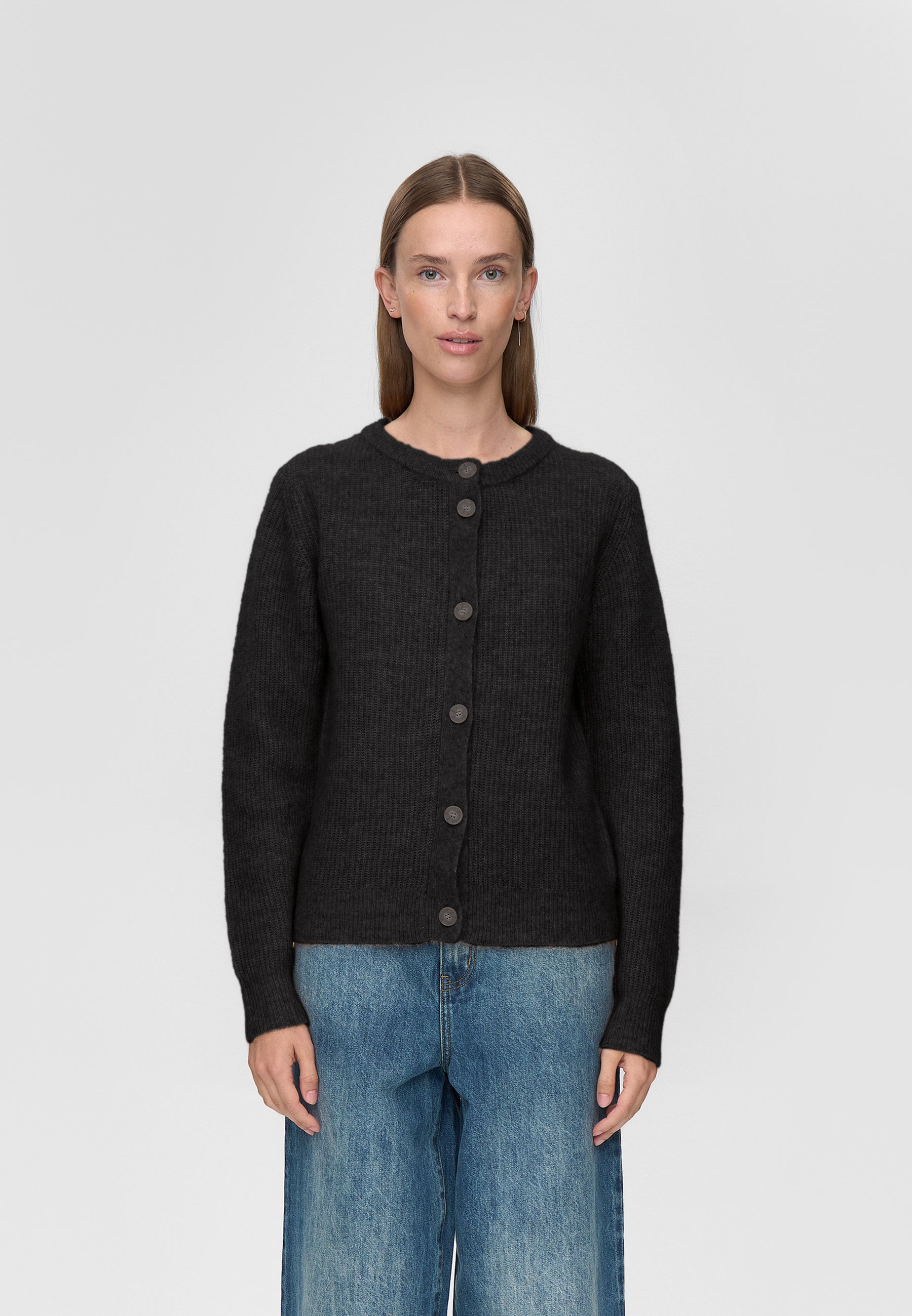 minimum female Kora cardigan 9965 Cardigan 999 Black