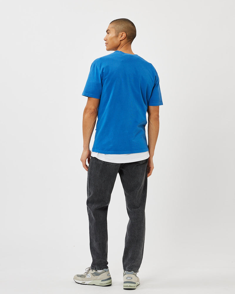 minimum male Lono 9861 Short Sleeved T-shirt 1964 Blue Quartz
