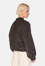 minimum female Luna bomber jacket 4136 Jacket 0506 Black Ink