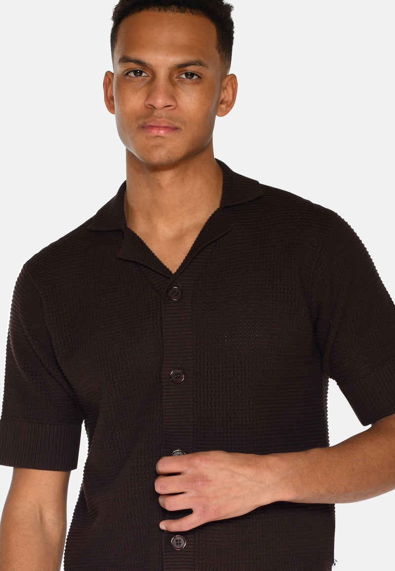 minimum male Mason crochet polo shirt 4177 Polo 0712 Demitasse