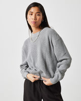 minimum female Mikala G006 Jumper Jumper 910M Light Grey Melange