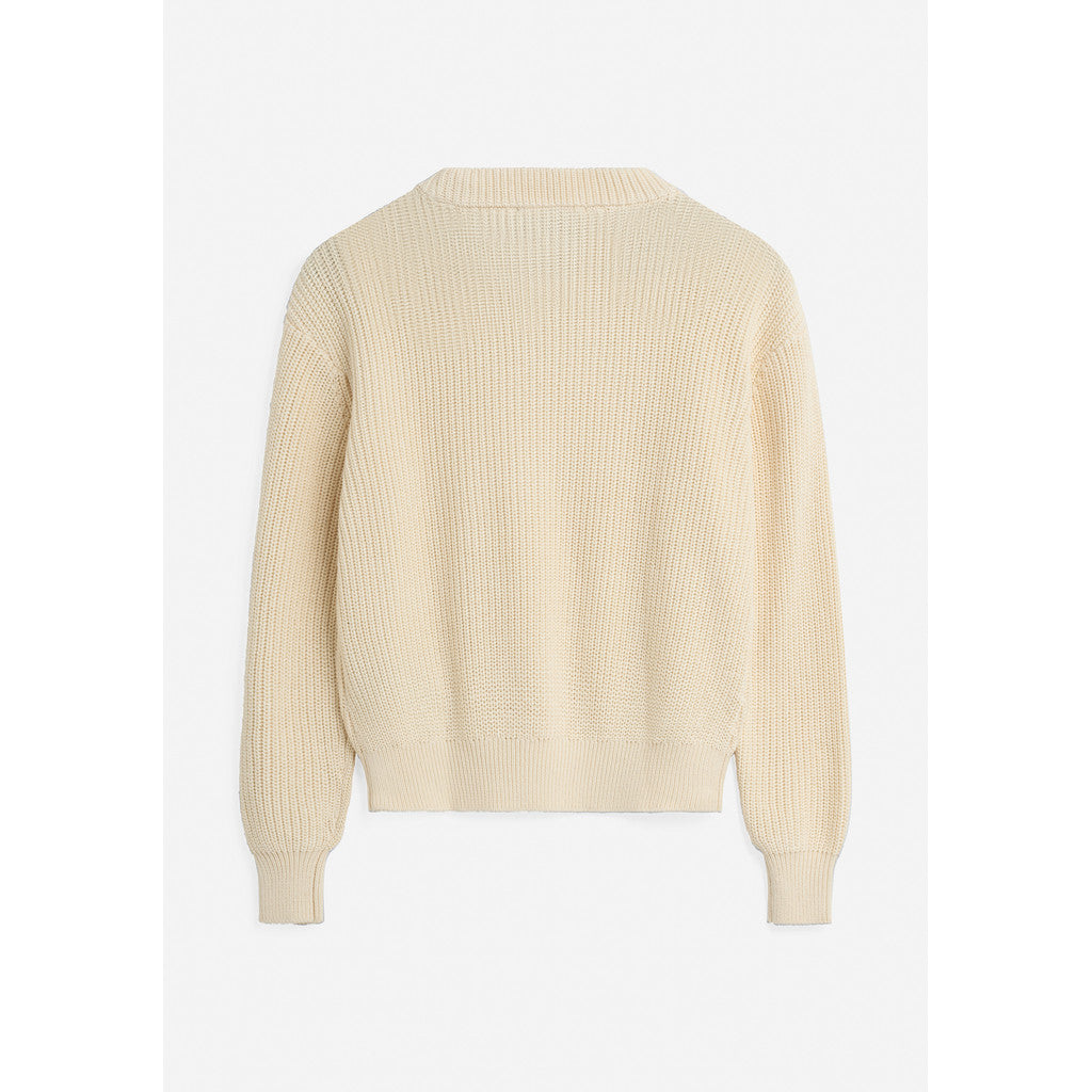 minimum female Mikala jumper G006 GOTS Jumper 0011 Butter Cream