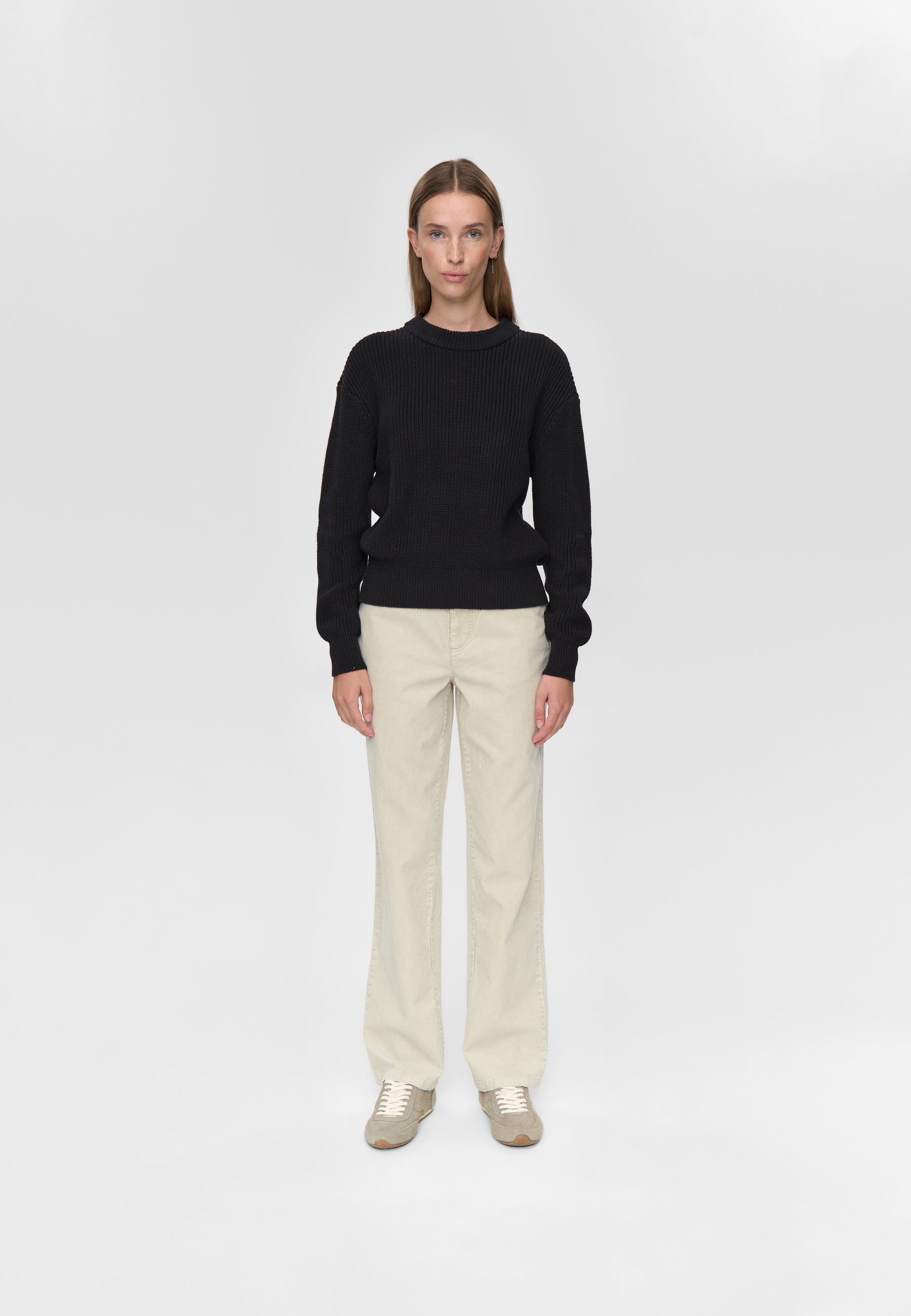 minimum female Mikala jumper G006 GOTS Jumper 999 Black
