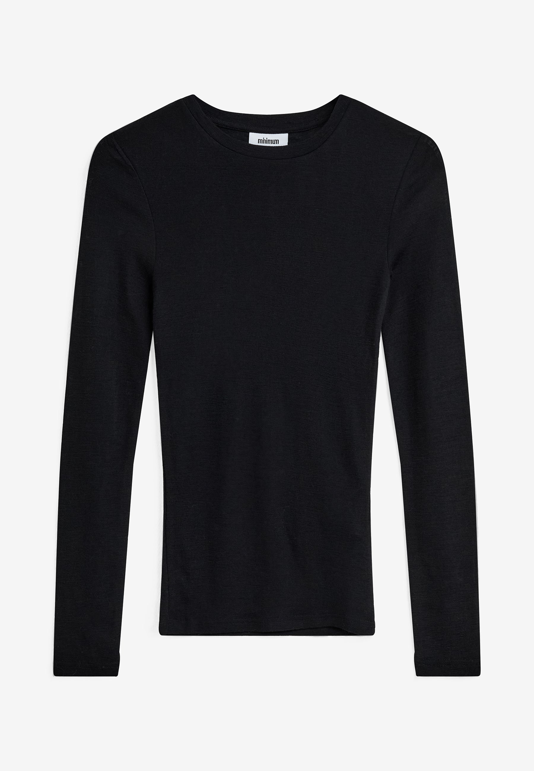 minimum female Natashas long sleeved t-shirt 3736 Jumper 999 Black