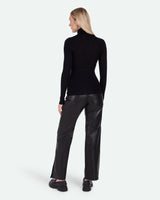 minimum female Pernilles 3736 Turtleneck Turtleneck 999 Black