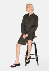 minimum female Remi long sleeved shirt 4137 Long Sleeved Shirt 0506 Black Ink