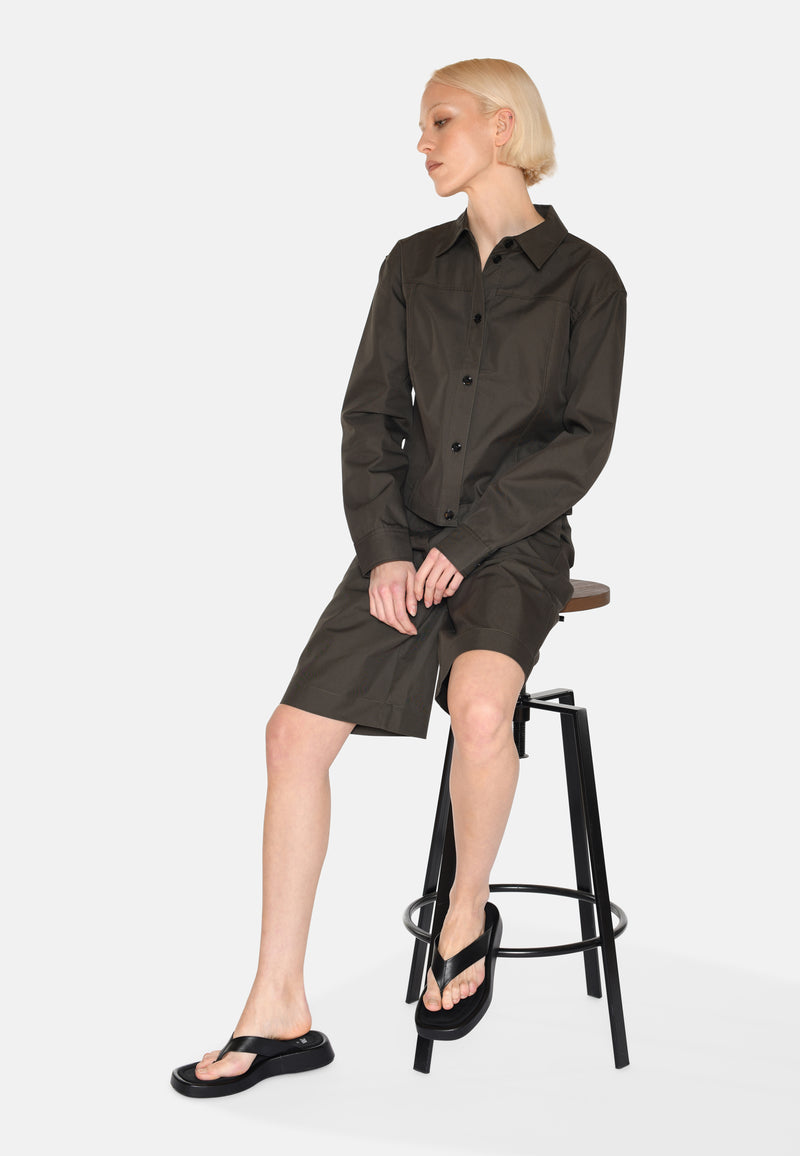 minimum female Remi long sleeved shirt 4137 Long Sleeved Shirt 0506 Black Ink