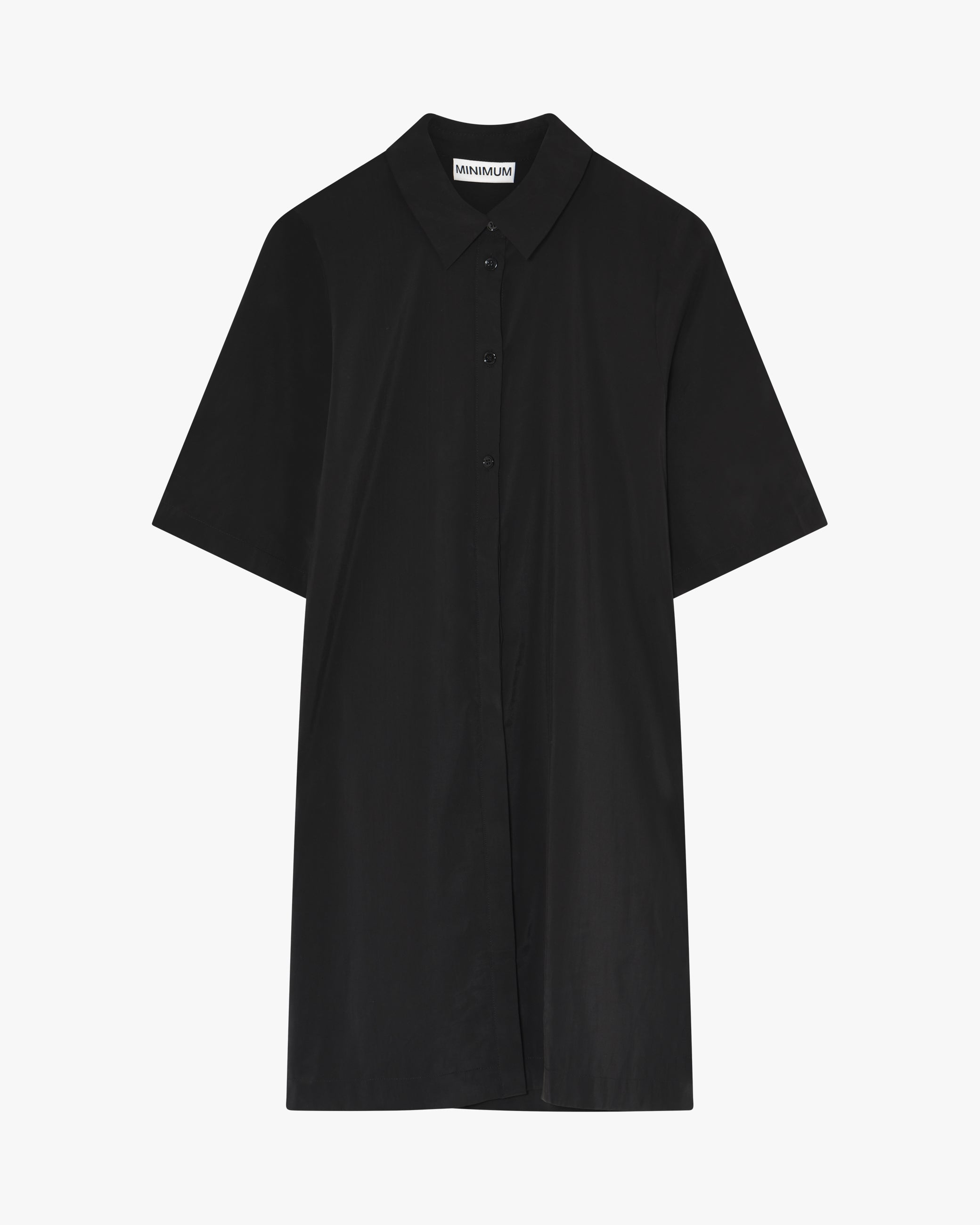 minimum female Rey shirt dress 3780 Short Dress 999 Black