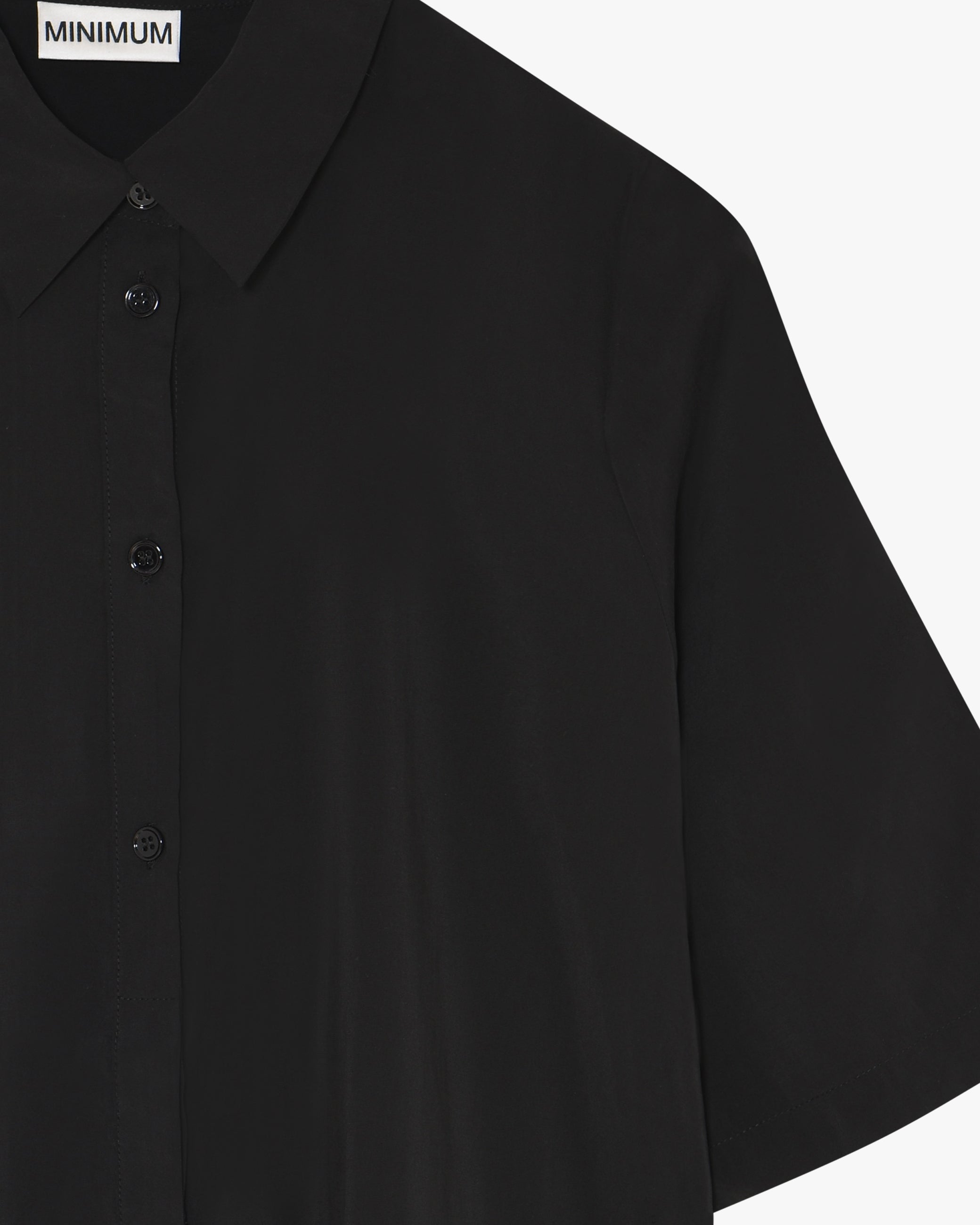minimum female Rey shirt dress 3780 Short Dress 999 Black