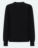 minimum male Rob basic knit sweater G006 GOTS Sweater 999 Black