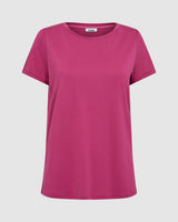 minimum female Rynah 2.0 0281 Short Sleeved T-shirt 2328 Fuchsia Red