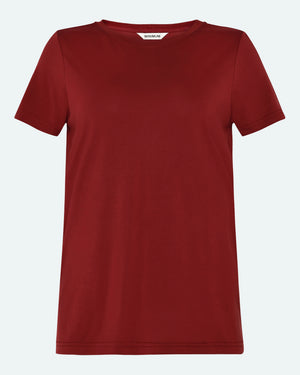 minimum female Rynah t-shirt 2.0 0281 Short Sleeved T-shirt 1534 Merlot