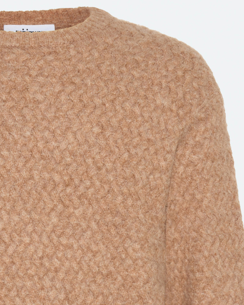 minimum male Saigon 3963 Knit Jumper 058 Warm Sand