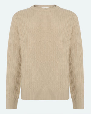 minimum male Saigon knit sweater 3914 Jumper 5202 Turtledove