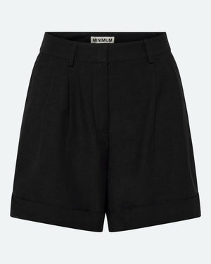 minimum female Selby linen blend shorts 3069 Shorts 999 Black