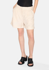 minimum female Selby linen shorts 4191 Shorts 1105 Brown Rice