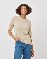 minimum female Siga 9823 Short Sleeved T-shirt 1116 Safari