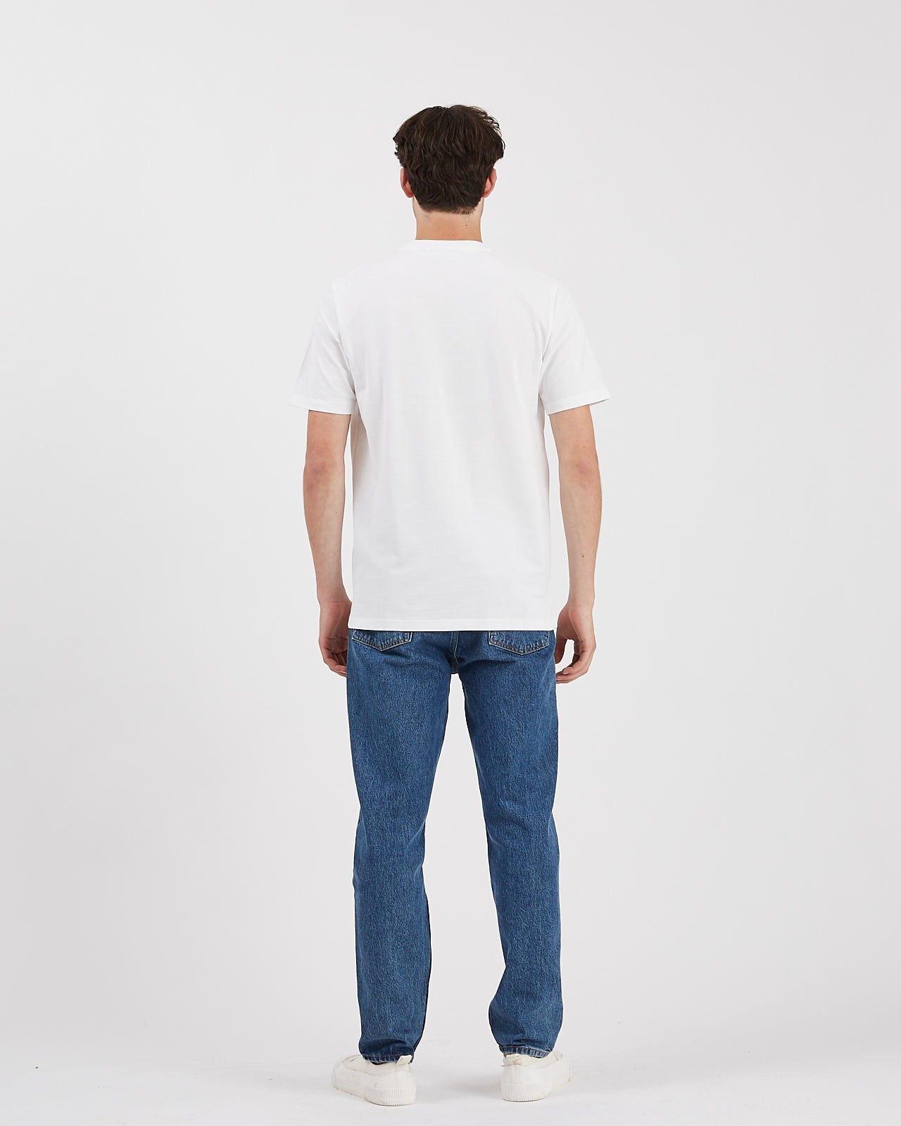 minimum male Sims short sleeved t-shirt G030 GOTS Short Sleeved T-shirt 000 White