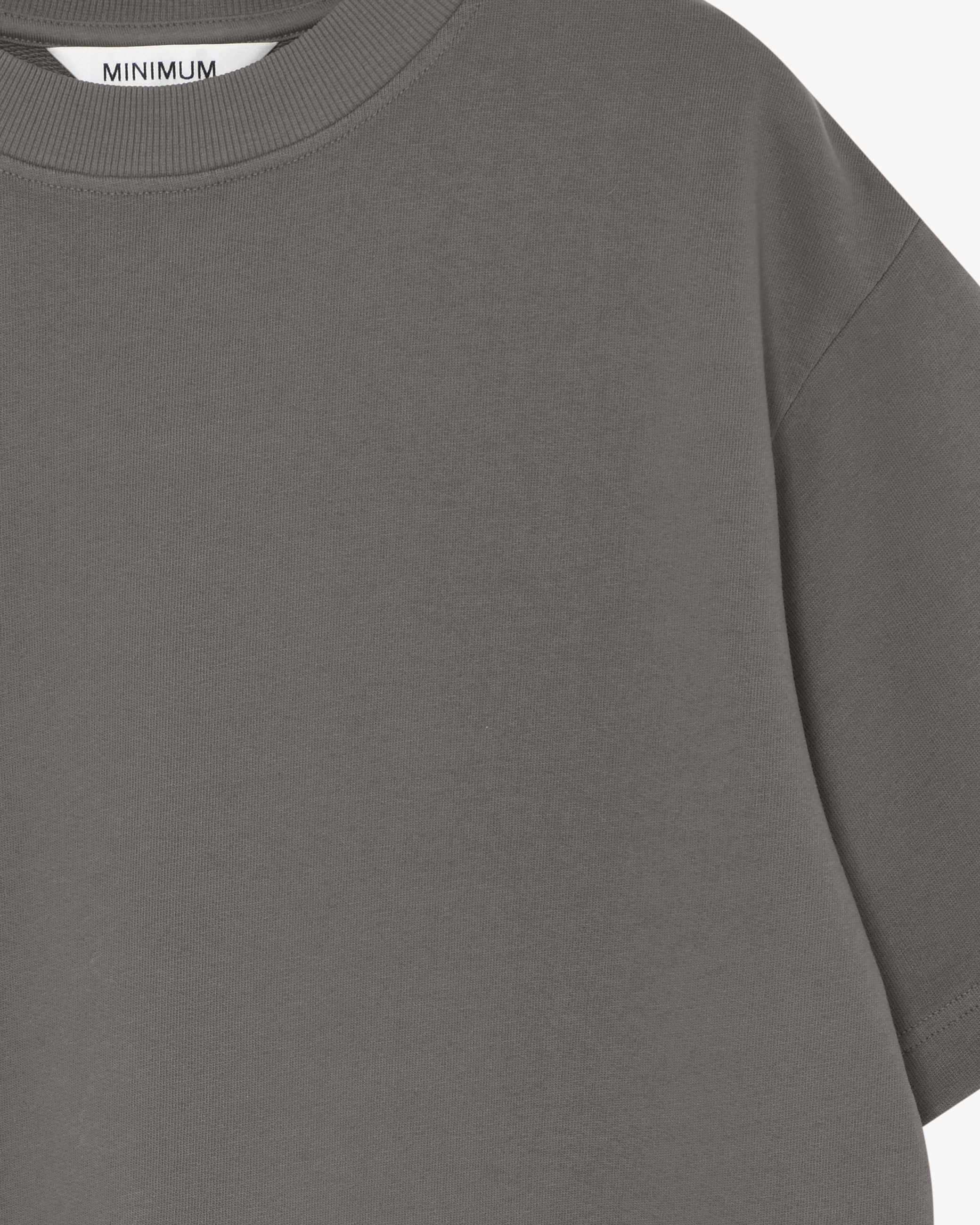 minimum male Terry short sleeved t-shirt 3834 Short Sleeved T-shirt 0510 Castor Gray