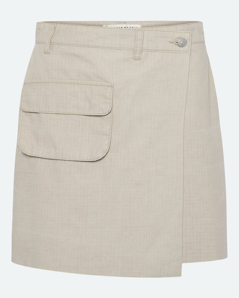 minimum female Thilda skirt 4140 Short Skirt 1105 Brown Rice