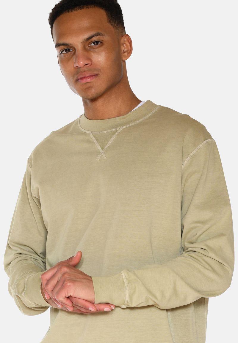 minimum male Trey crewneck sweatshirt 4183 Sweatshirt 0513 Eucalyptus