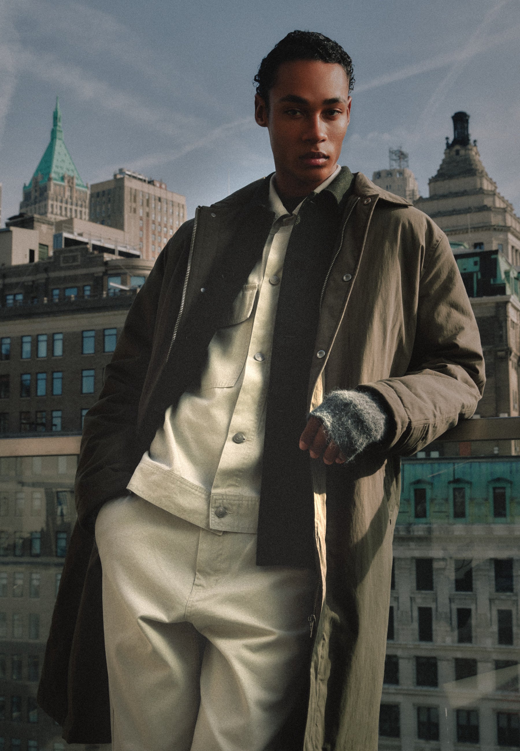 minimum male William Coat 4314 Outerwear 0403 Sea Turtle